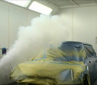 Spray-Booth-Air-Clearance-Test-Smoke-Concept